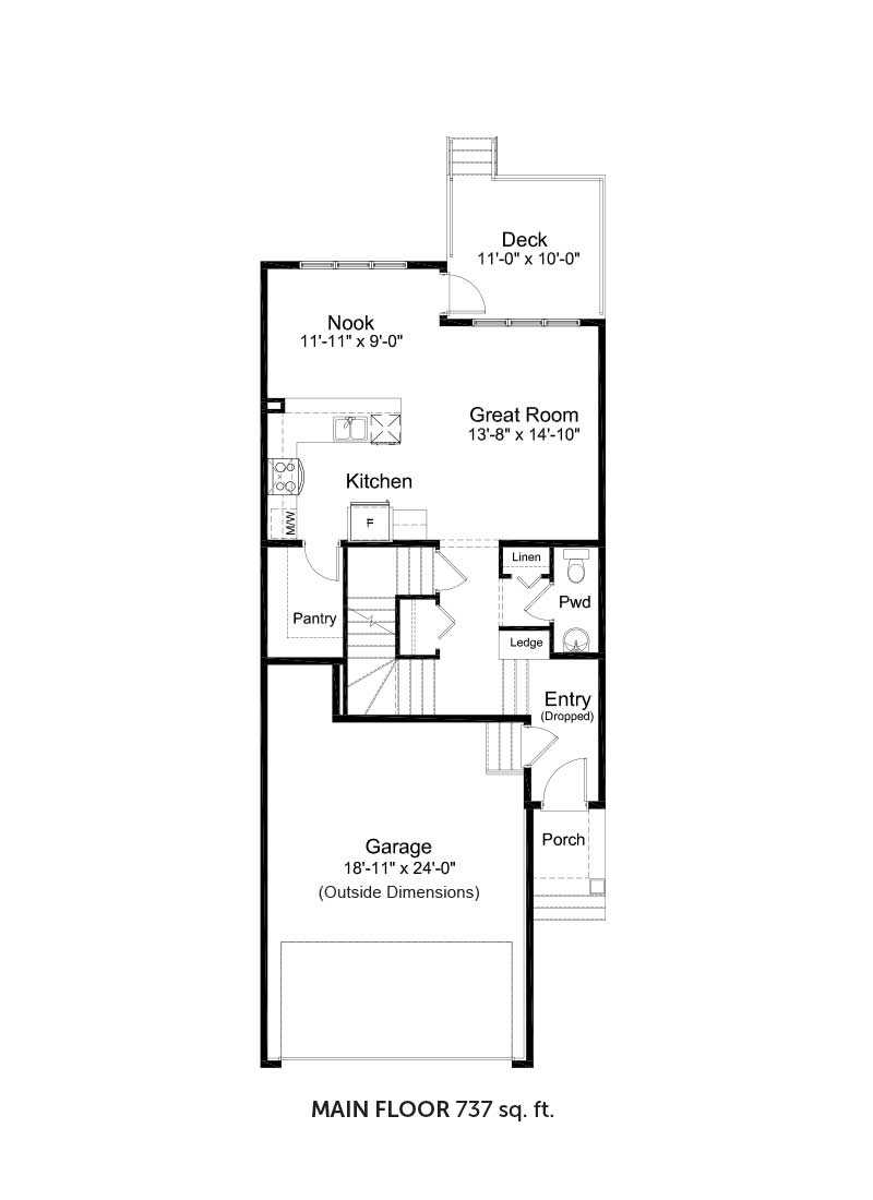 Prentiss_Duplex_SouthShore_RenderingFront_Home_AllistonGroup_Chestermere_ForSale_MainFloor