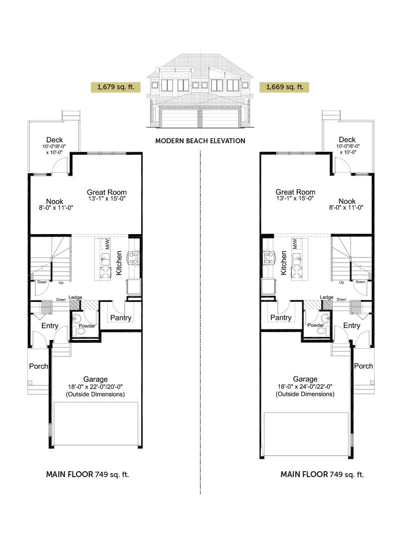 York_Duplex_SouthShore_RenderingFront_Home_AllistonGroup_Chestermere_ForSale_MainFloor